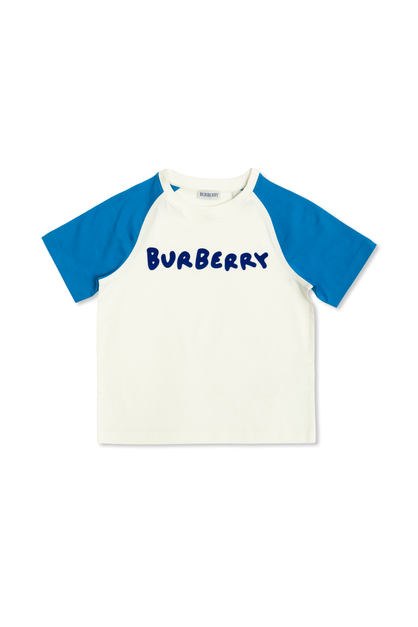 チェックラベル コットンTシャツ (ホワイト) | Burberry®公式サイト